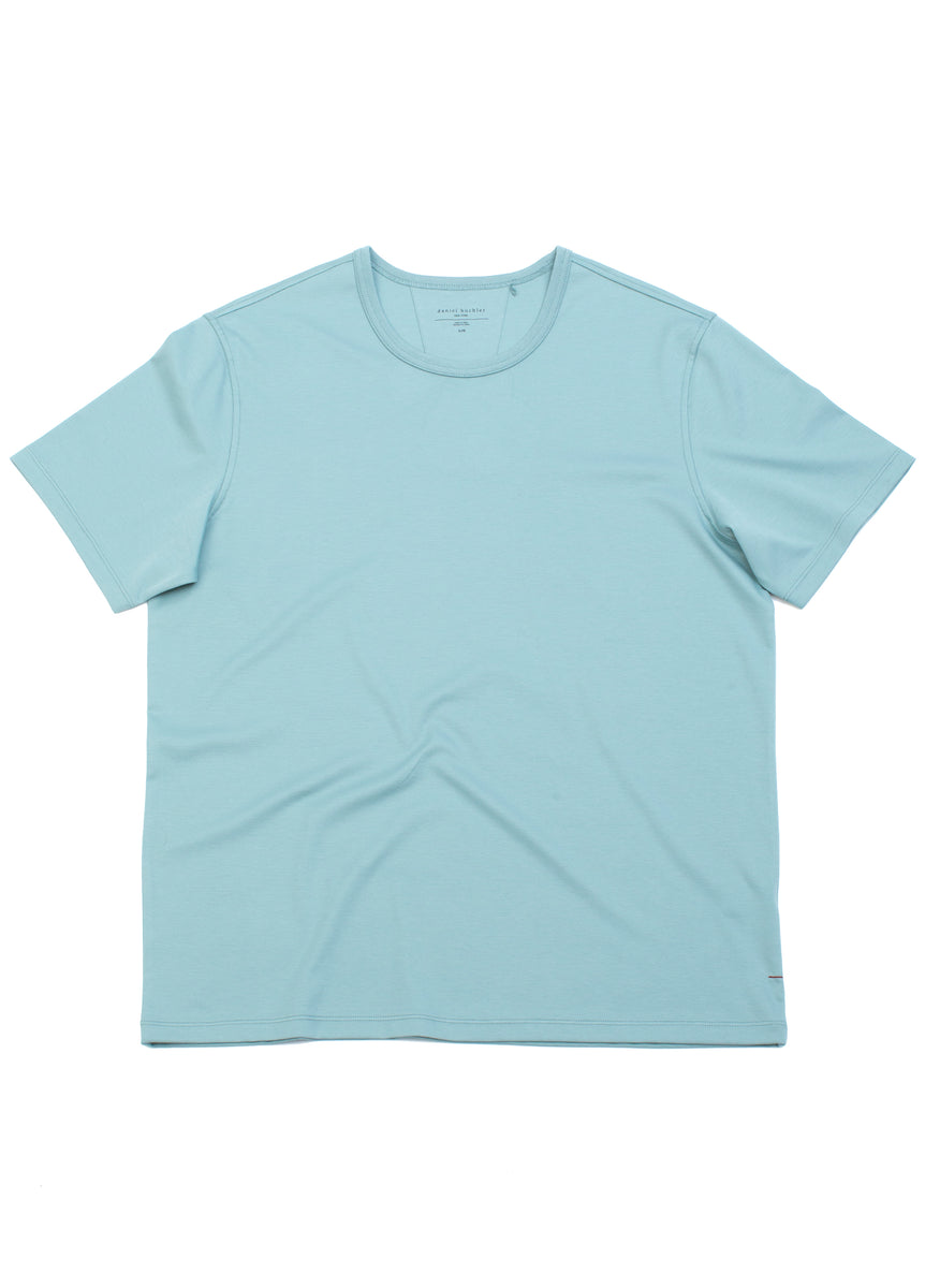 Super Fine Cotton/Spandex Short Sleeve Robin Mint Daniel Buchler