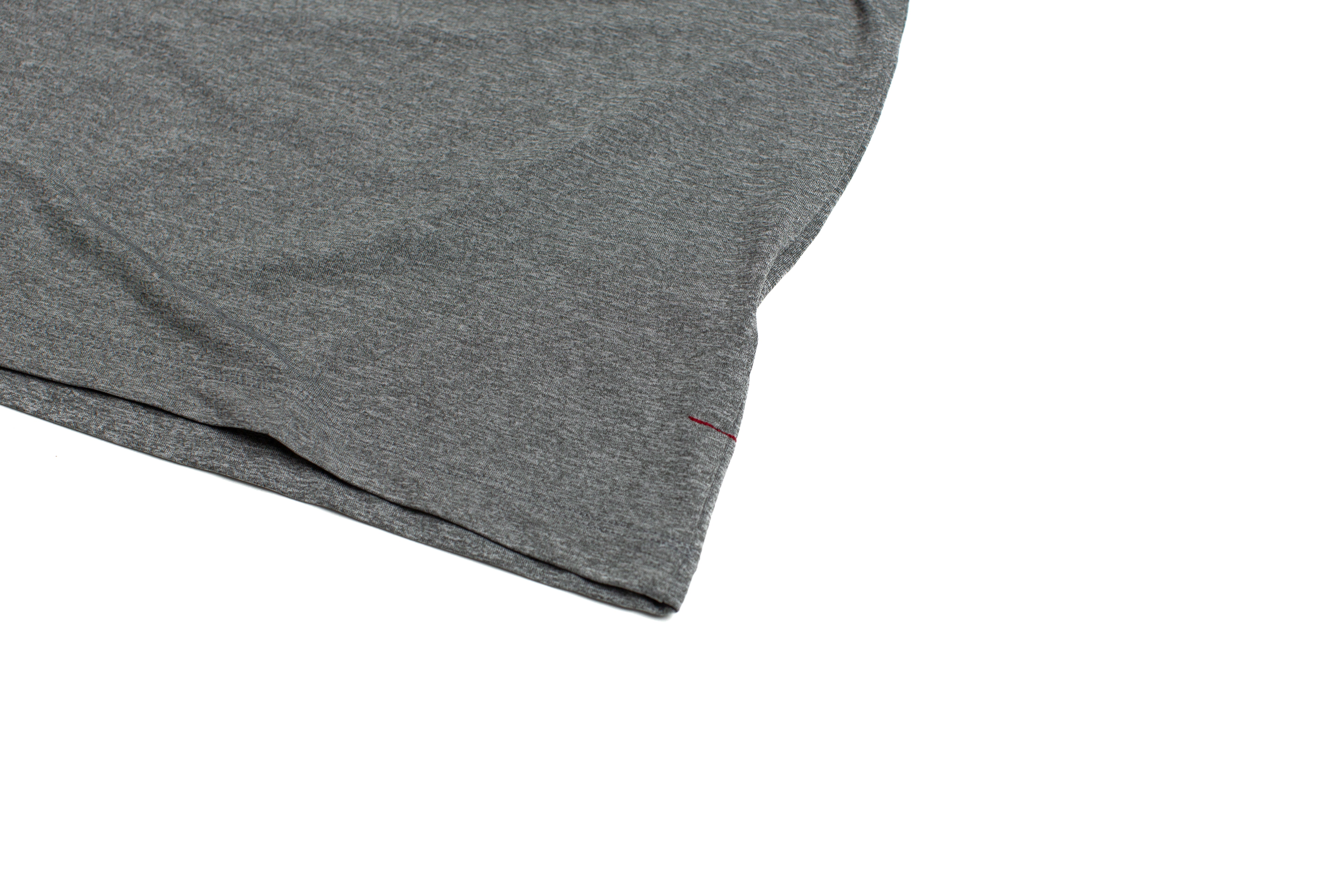 Marled Heather Grey Poly/Spandex Tee