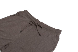 Heather Cotton/Modal/Spandex Short in Coffee