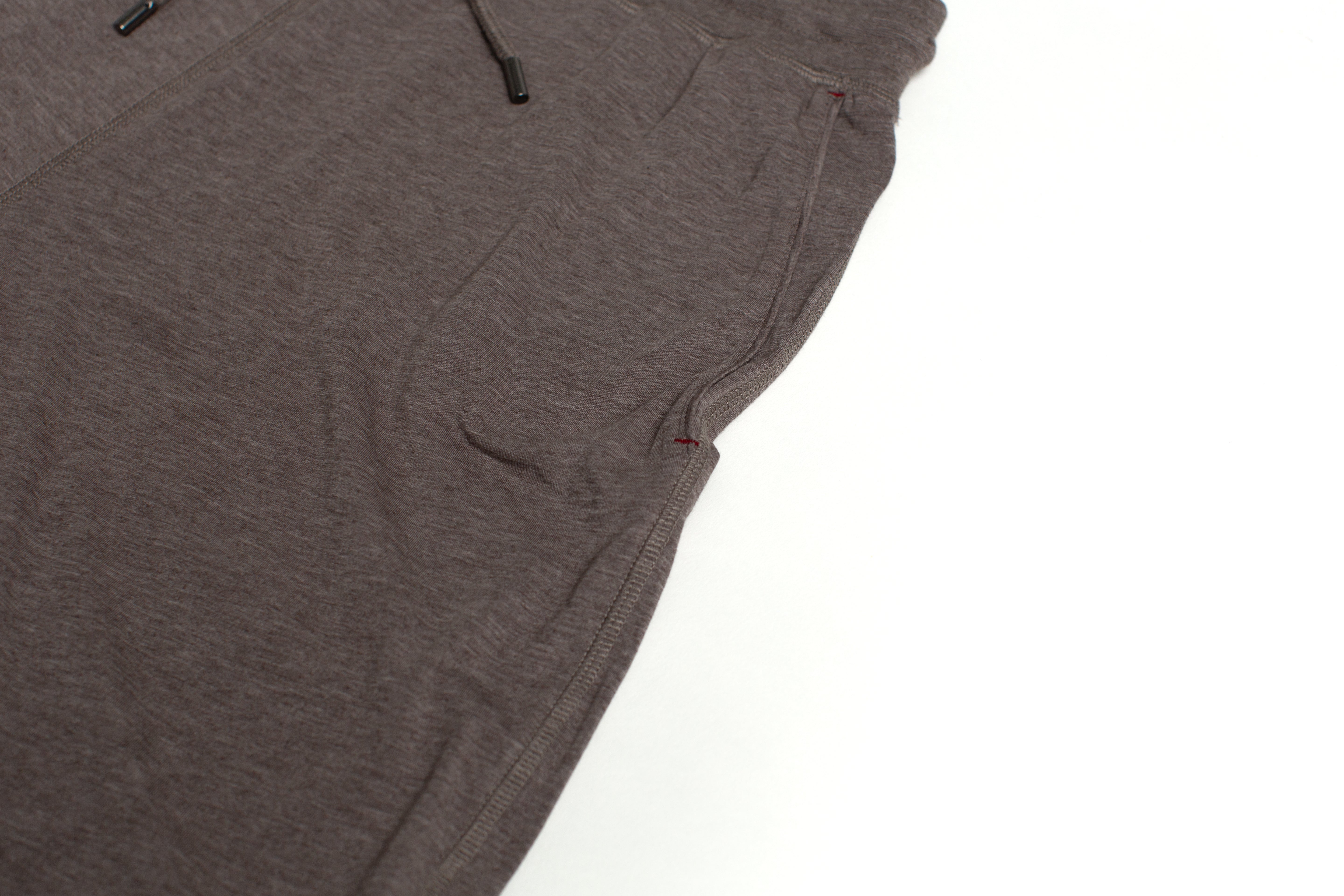 Heather Cotton/Modal/Spandex Short in Coffee