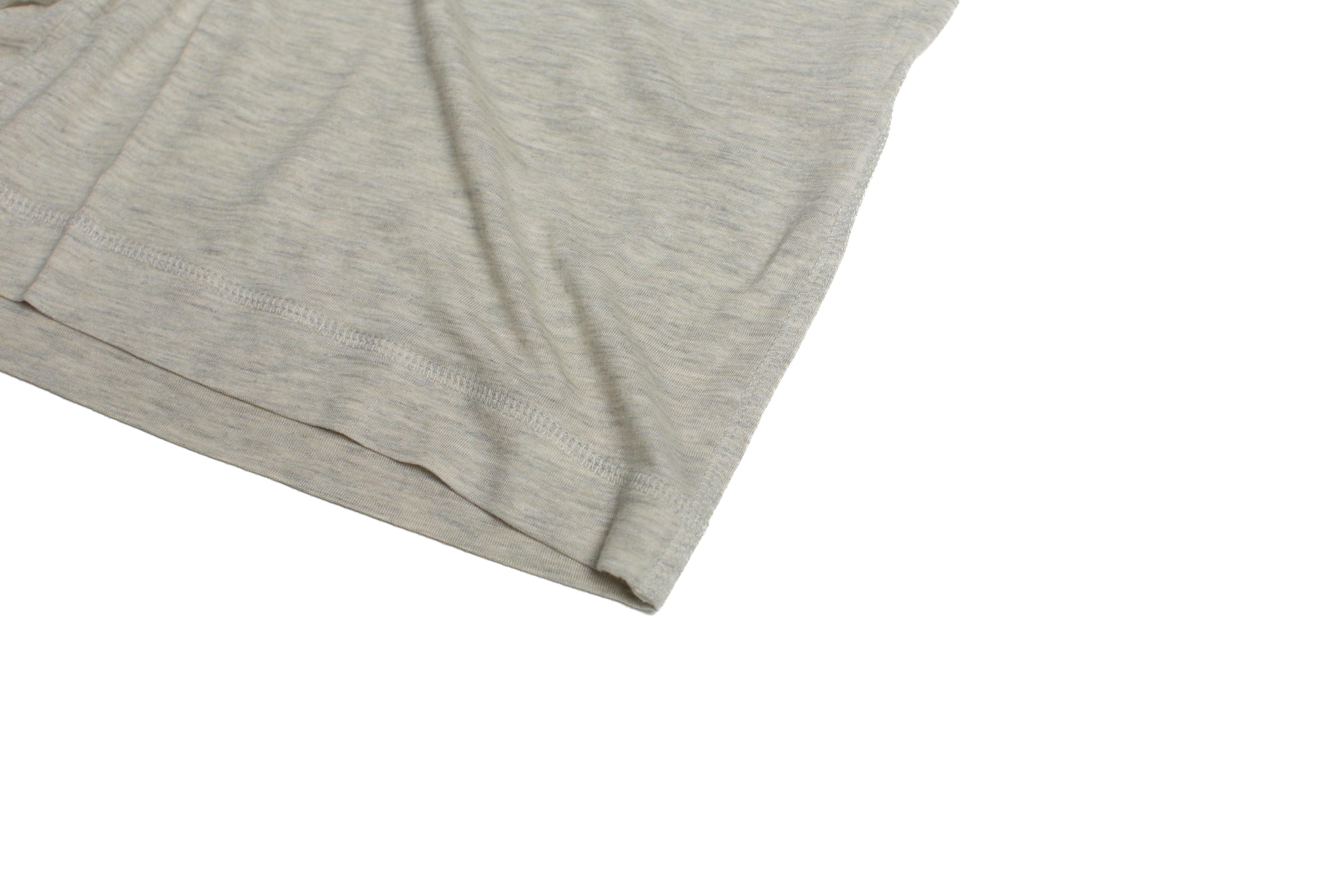 Rayon/Linen Light Grey Heather Short