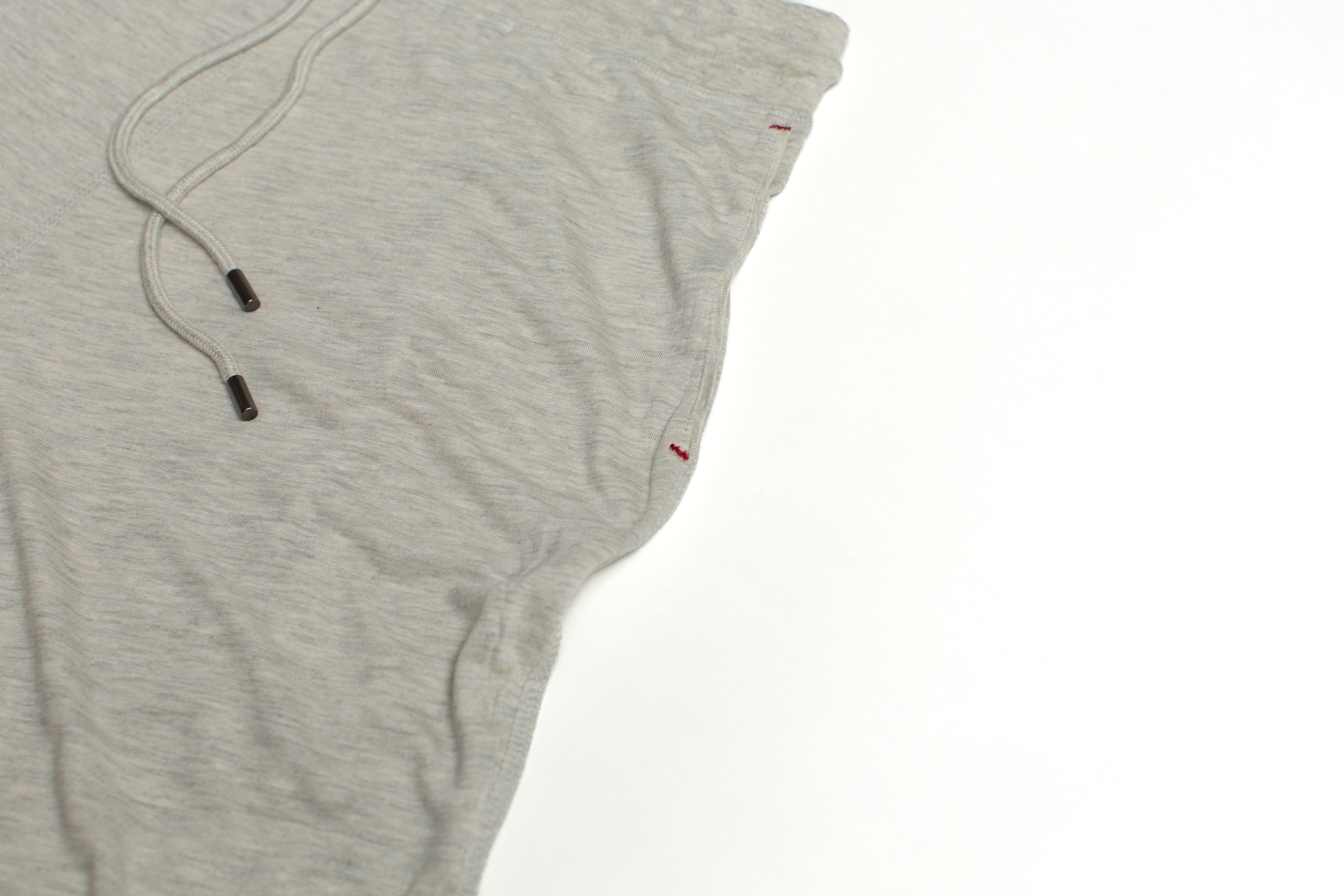 Rayon/Linen Light Grey Heather Short