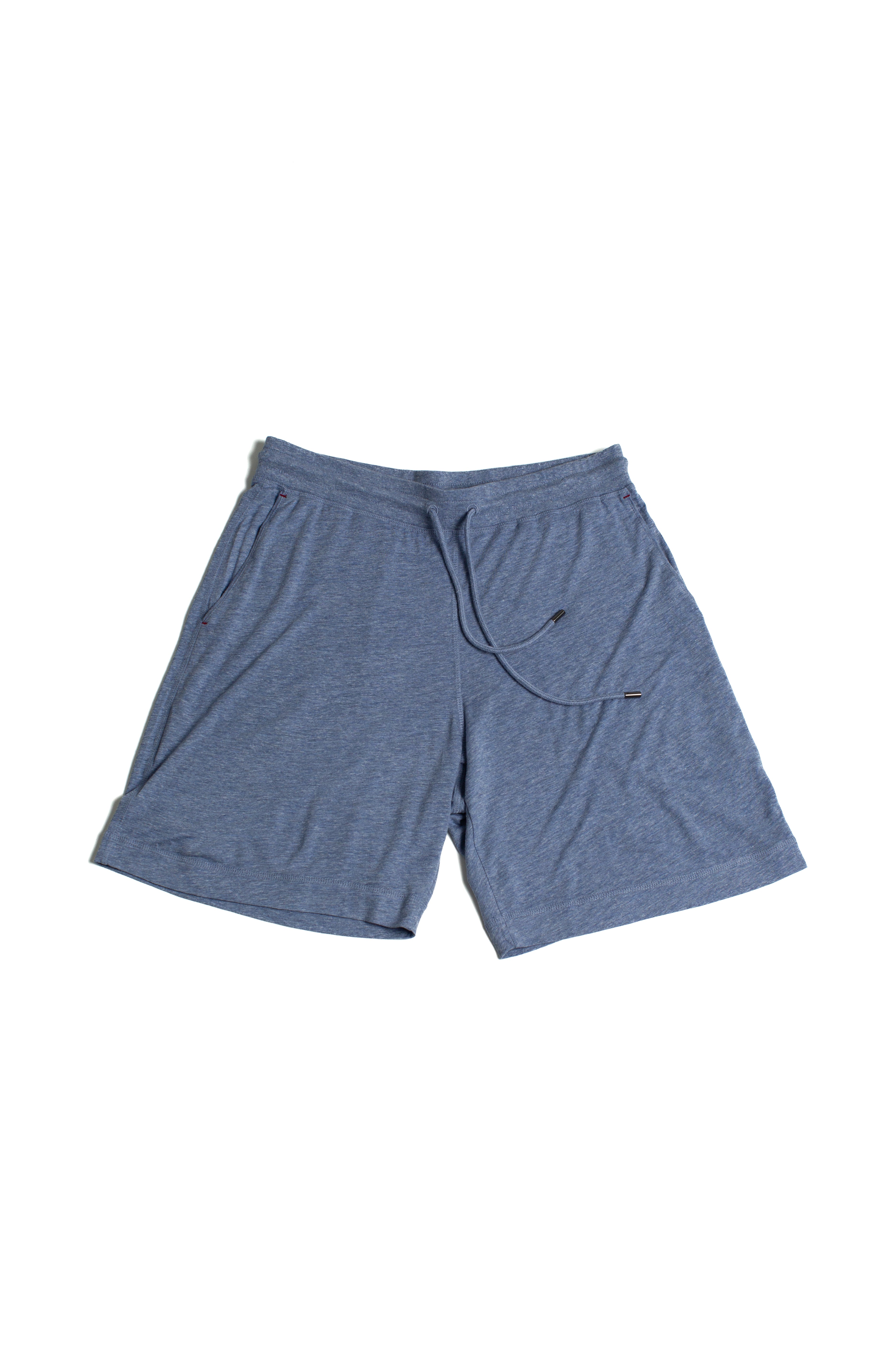 Rayon/Linen Blue Heather Short