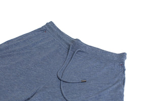 Rayon/Linen Blue Heather Short