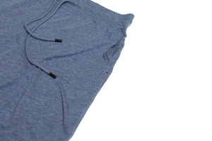 Rayon/Linen Blue Heather Short
