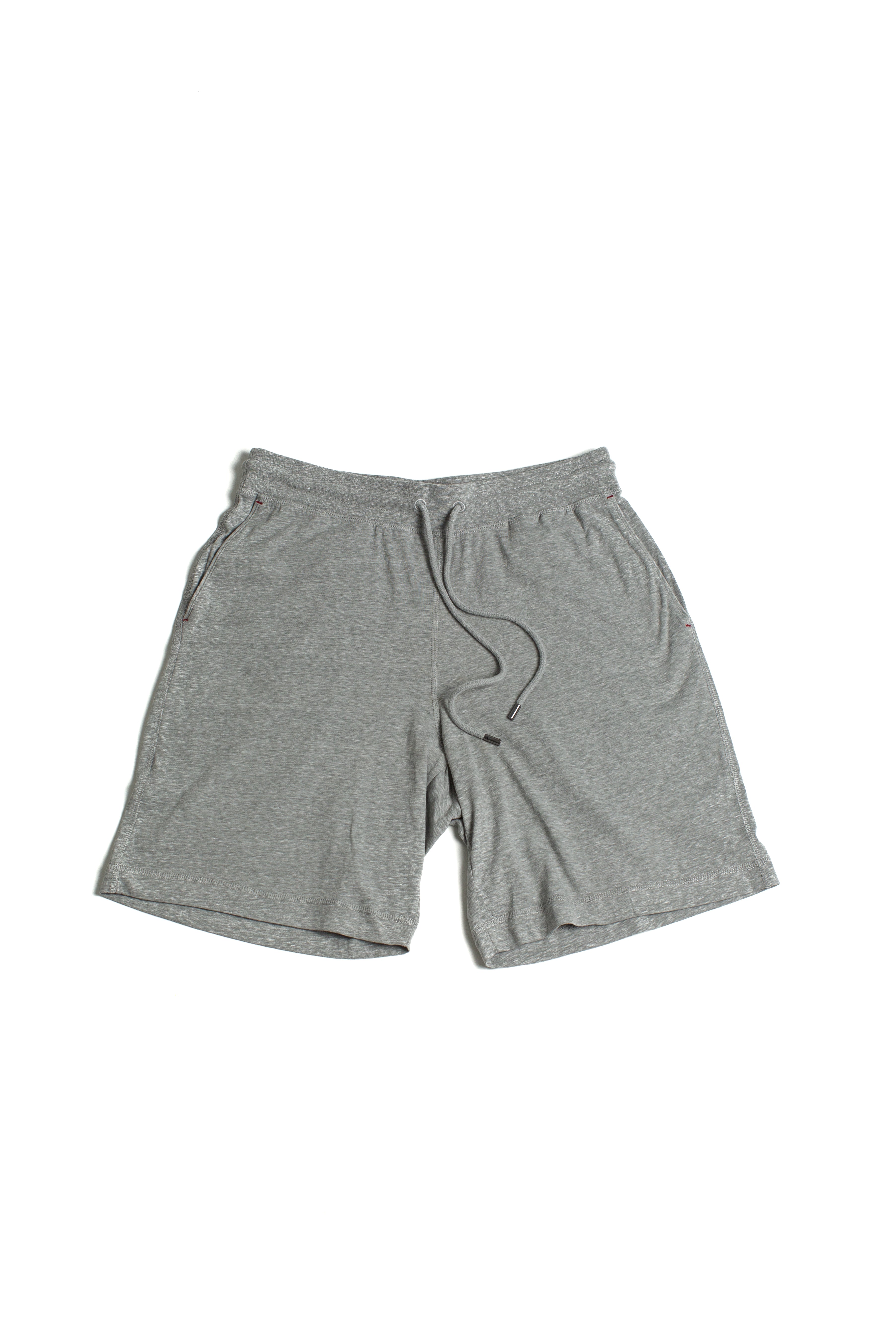 Recycled Cotton/Poly Heather Light Grey Short