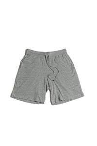 Recycled Cotton/Poly Heather Light Grey Short