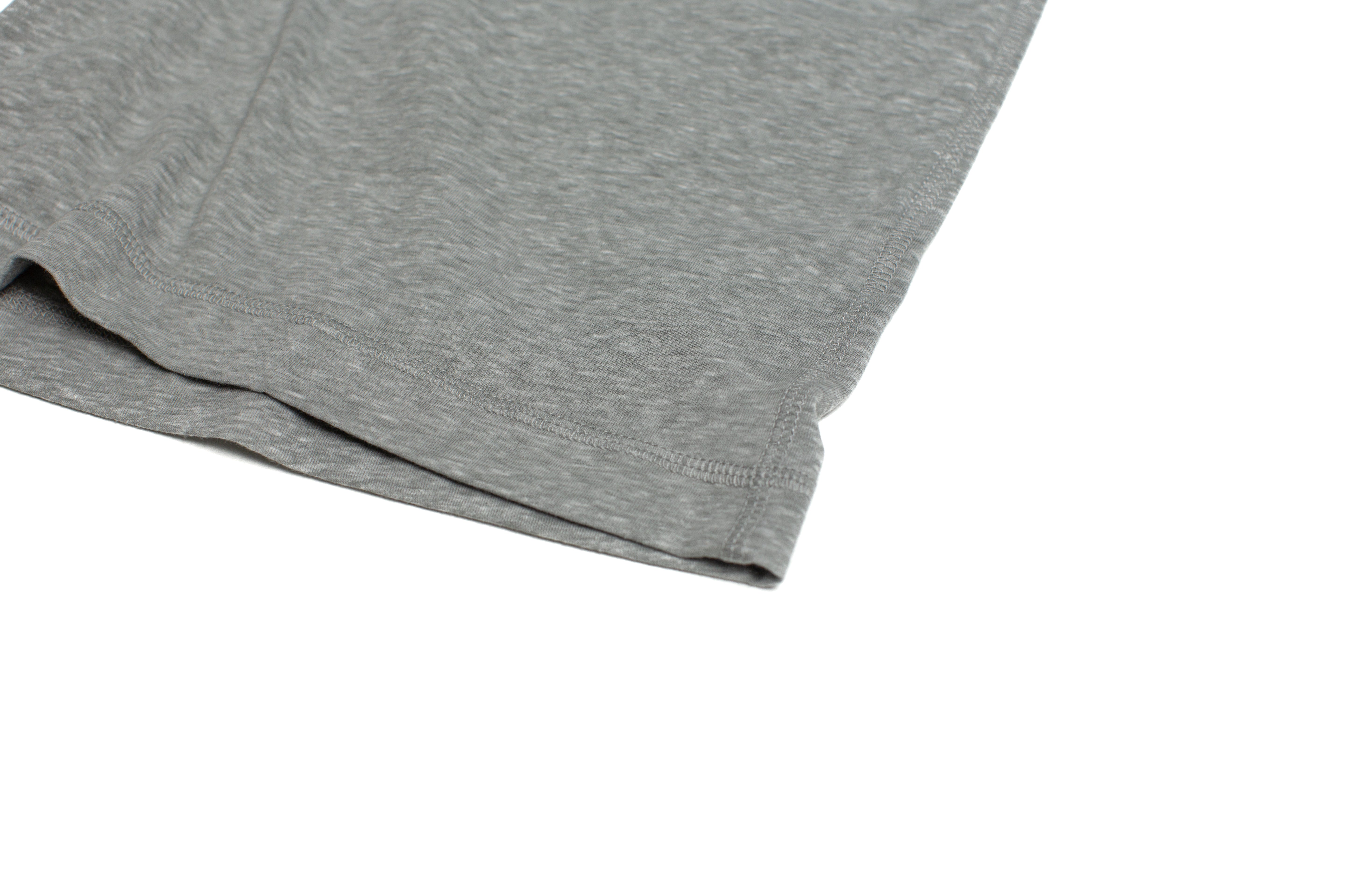 Recycled Cotton/Poly Heather Light Grey Short