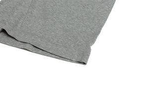 Recycled Cotton/Poly Heather Light Grey Short