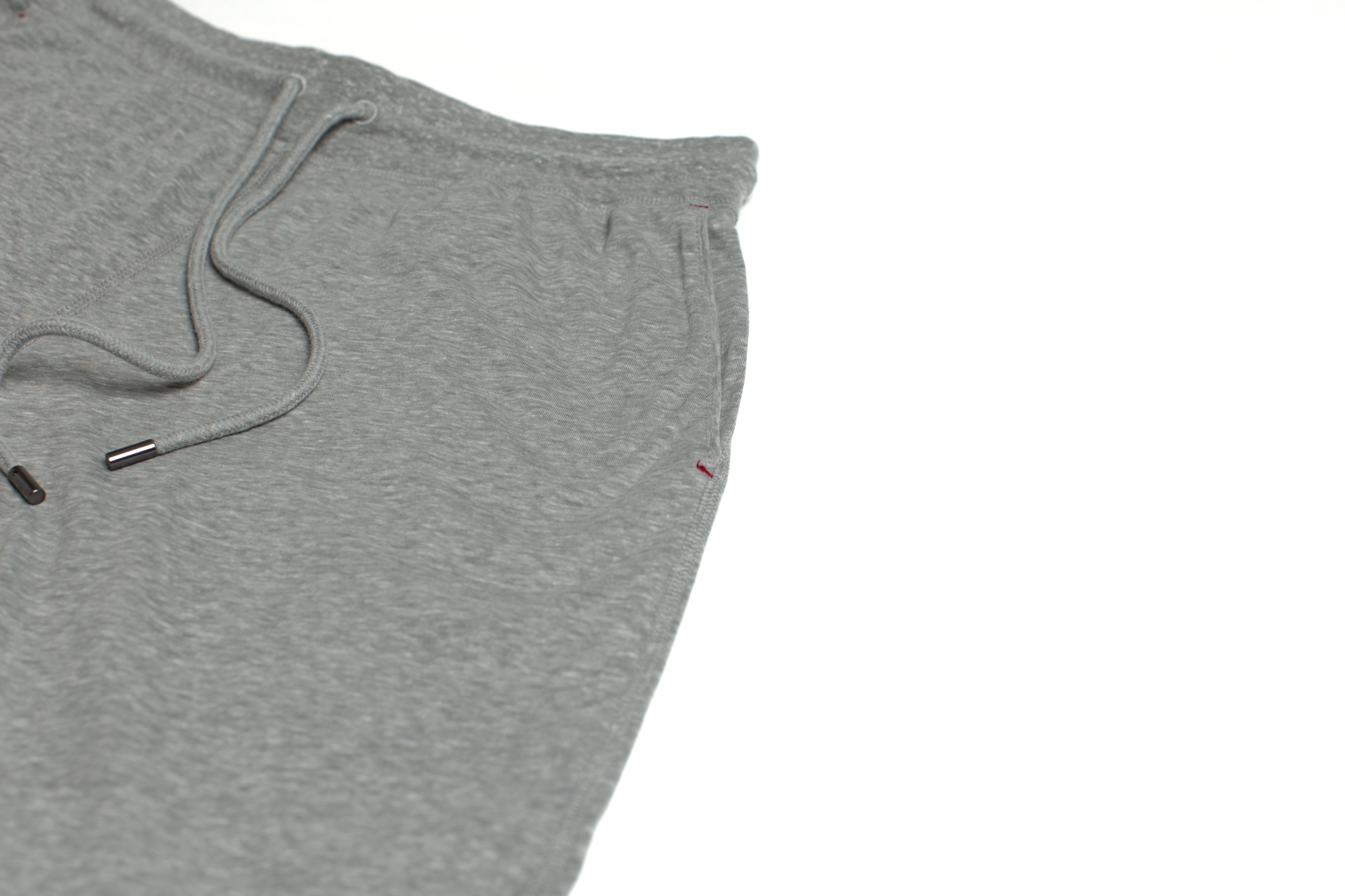 Recycled Cotton/Poly Heather Light Grey Short