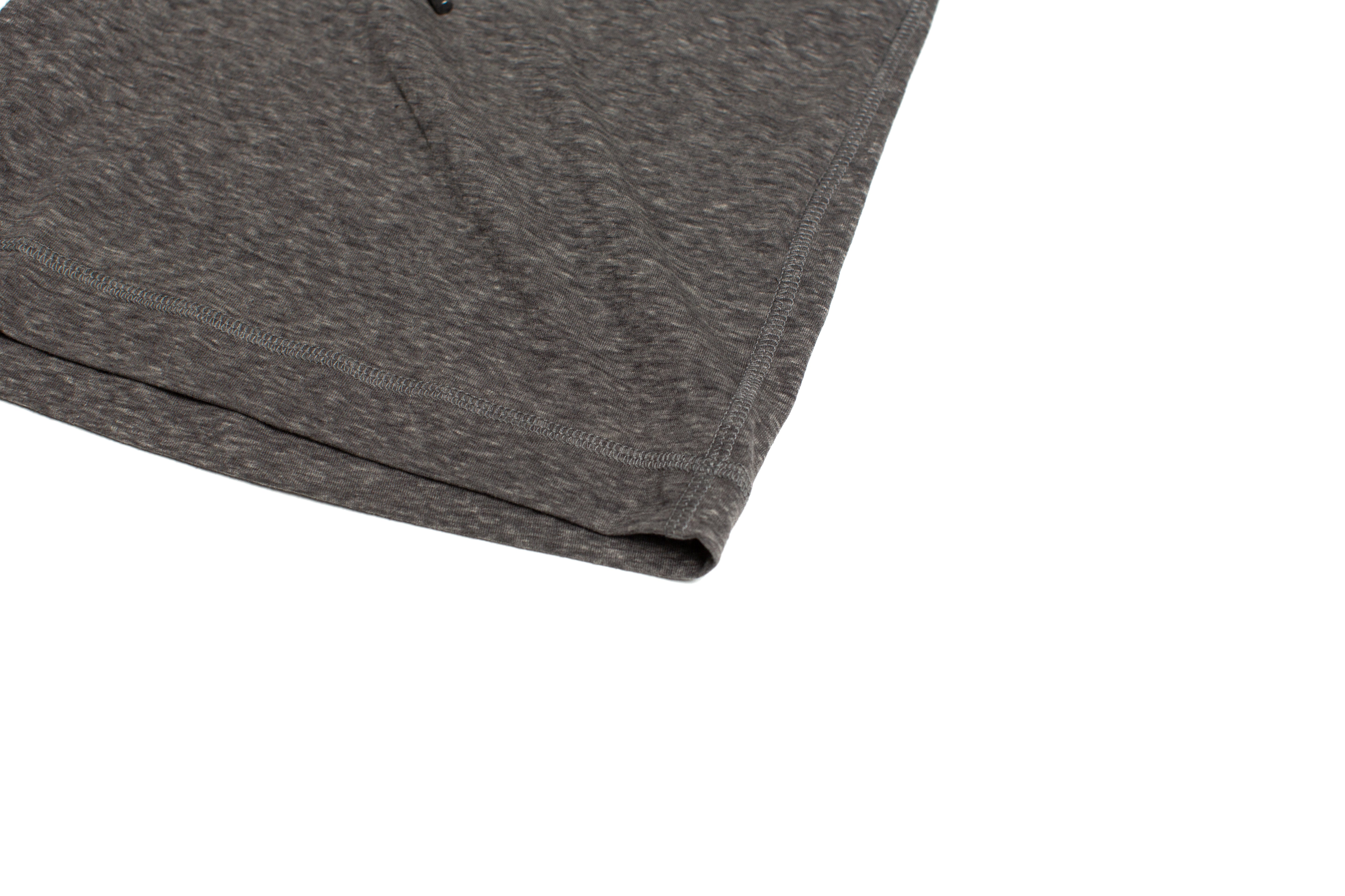 Recycled Cotton/Poly Heather Dark Grey Short
