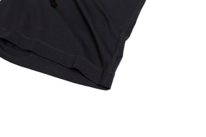 100% Peruvian Pima Cotton Replenishment Ink Contrast Waistband Short - Ink