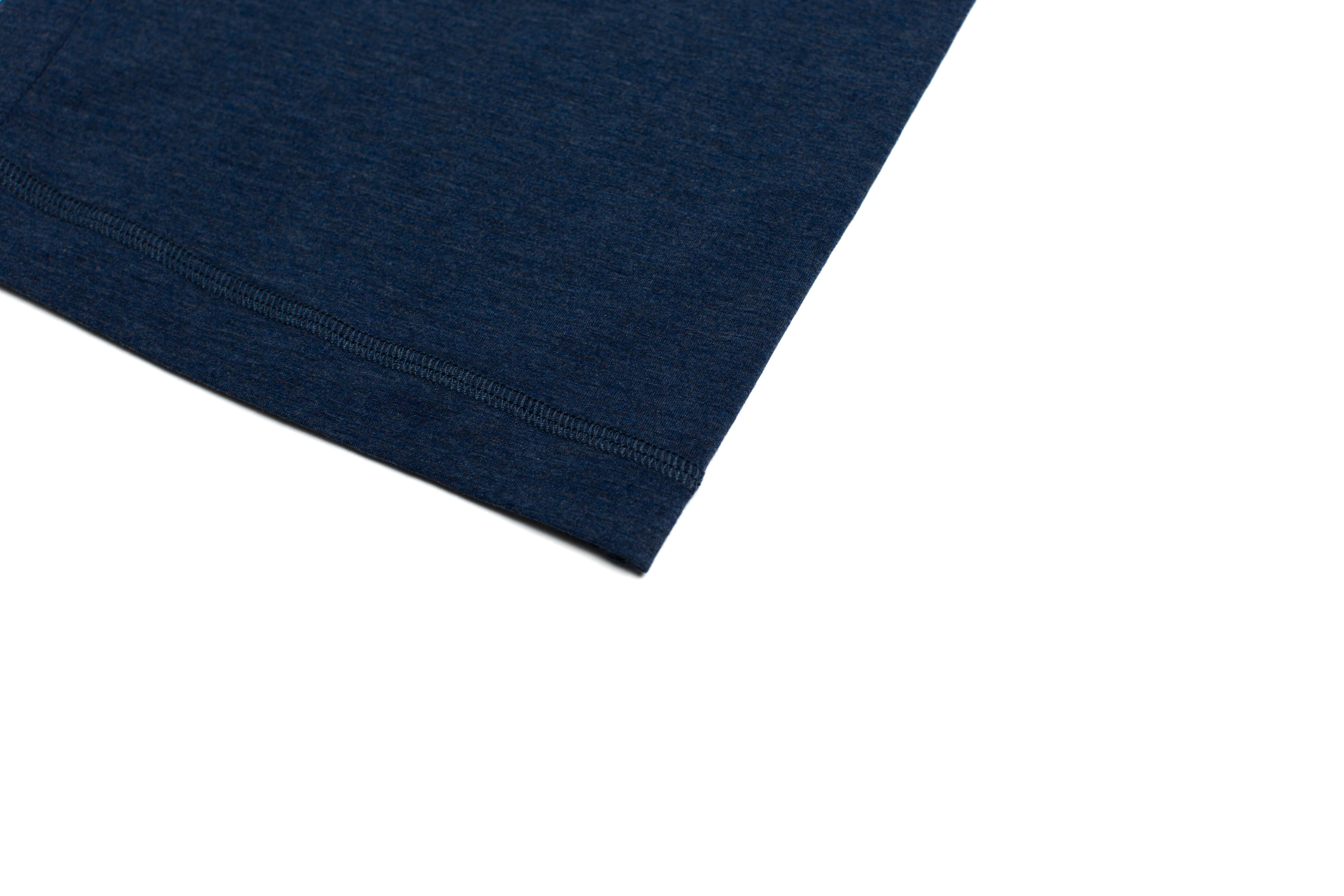 Heather Cotton/Modal/Spandex Pant in Denim
