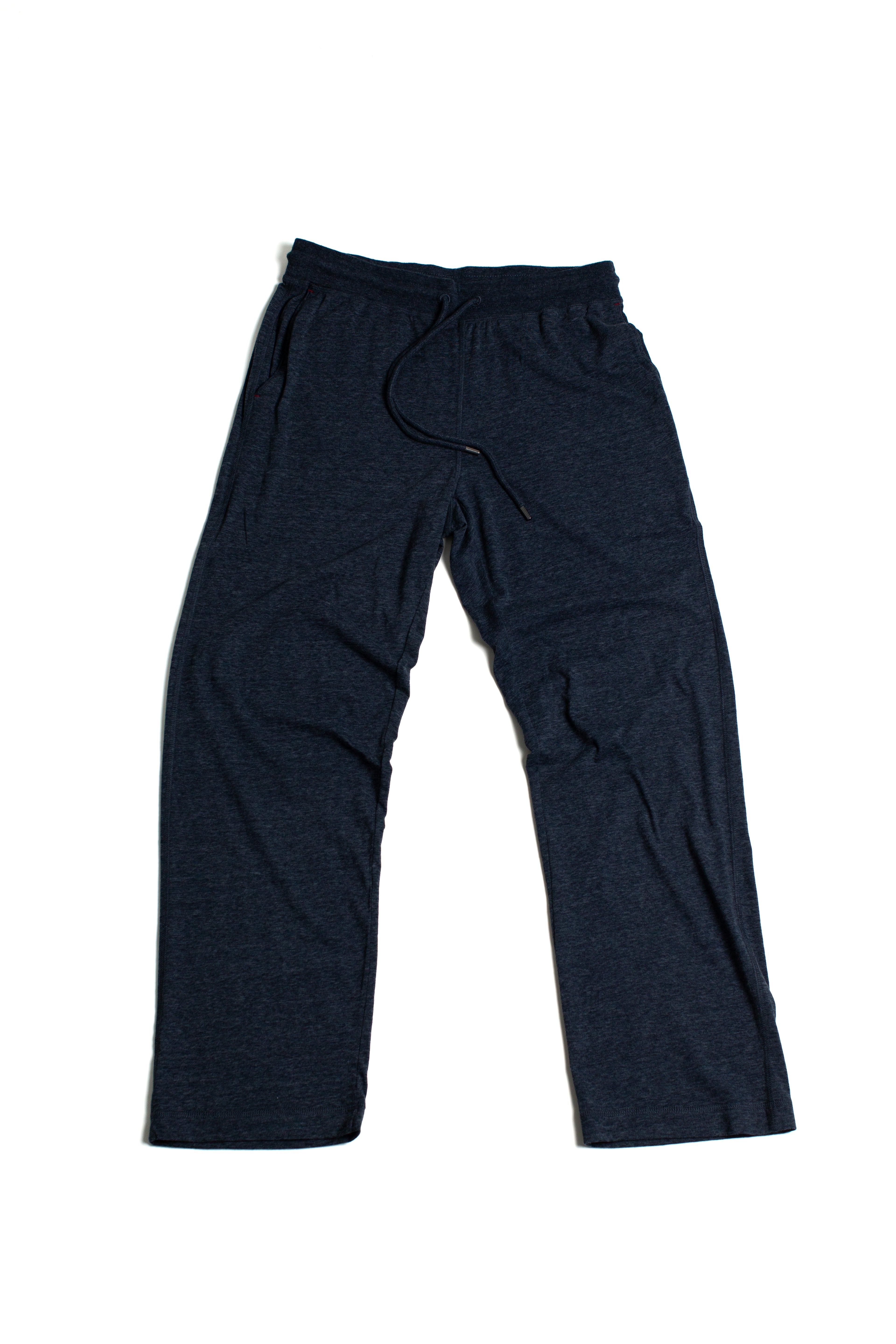Recycled Cotton/Poly Heather Navy Pant
