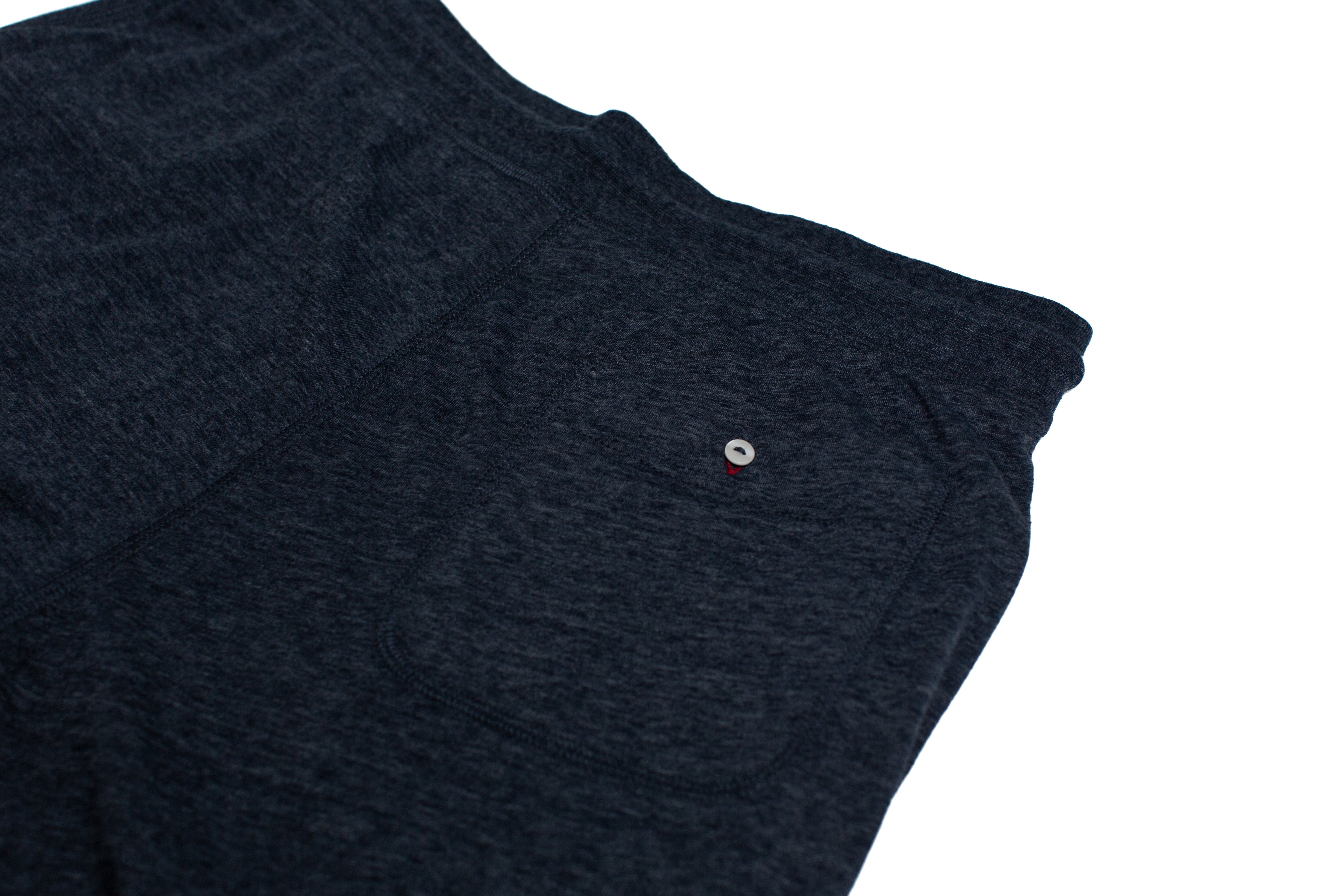 Recycled Cotton/Poly Heather Navy Pant