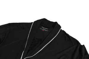 100% Peruvian Pima Cotton Black Robe