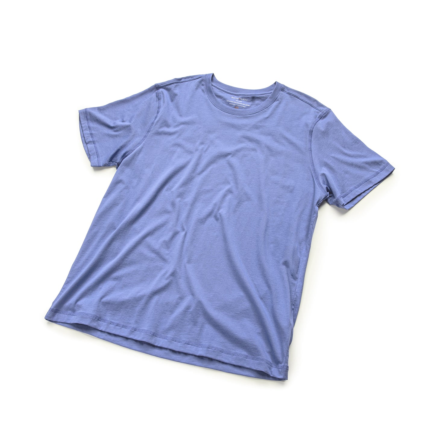 100% Peruvian Pima Cotton Cobalt T-shirt – Daniel Buchler