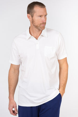 100% Peruvian Pima Cotton Luxe Finish 3 Button Polo - <i> 7 available colors </i>
