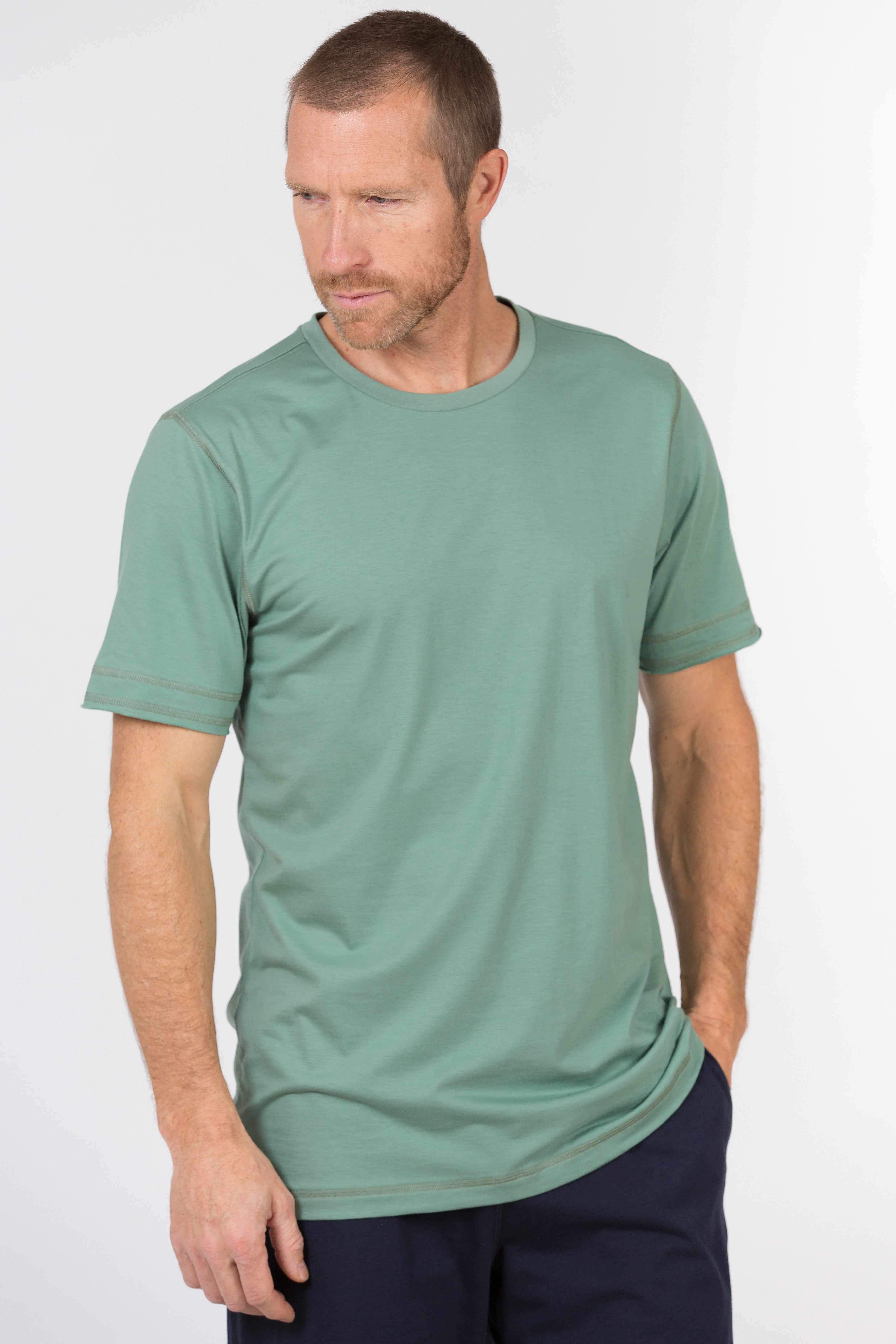 100% Peruvian Pima Cotton Luxe Crewneck - <i> 7 colors available </i>