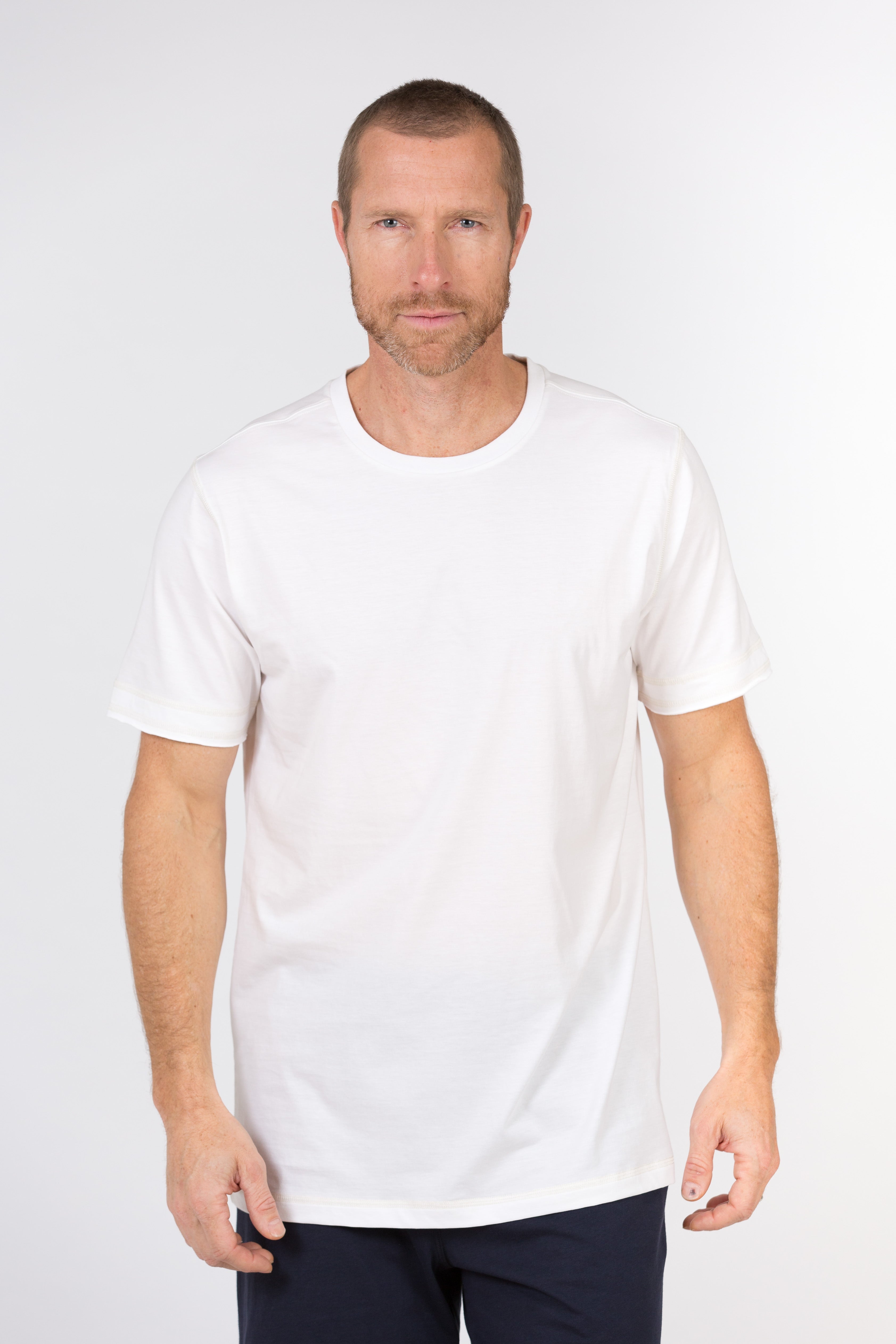 100% Peruvian Pima Cotton Luxe Crewneck - <i> 7 colors available </i>
