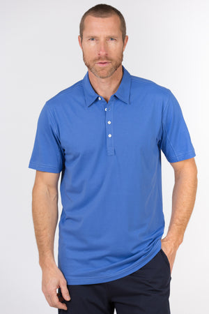 100% Peruvian Pima Cotton Luxe 4 Button Polo - <i> 7 colors available </i>
