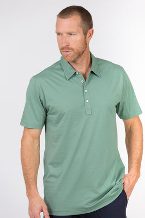 100% Peruvian Pima Cotton Luxe 4 Button Polo - <i> 7 colors available </i>