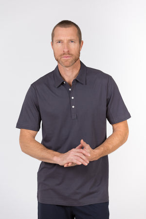 100% Peruvian Pima Cotton Luxe 4 Button Polo - <i> 7 colors available </i>