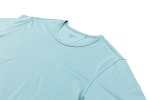 Super Fine Cotton/Spandex Short Sleeve - Robin Mint