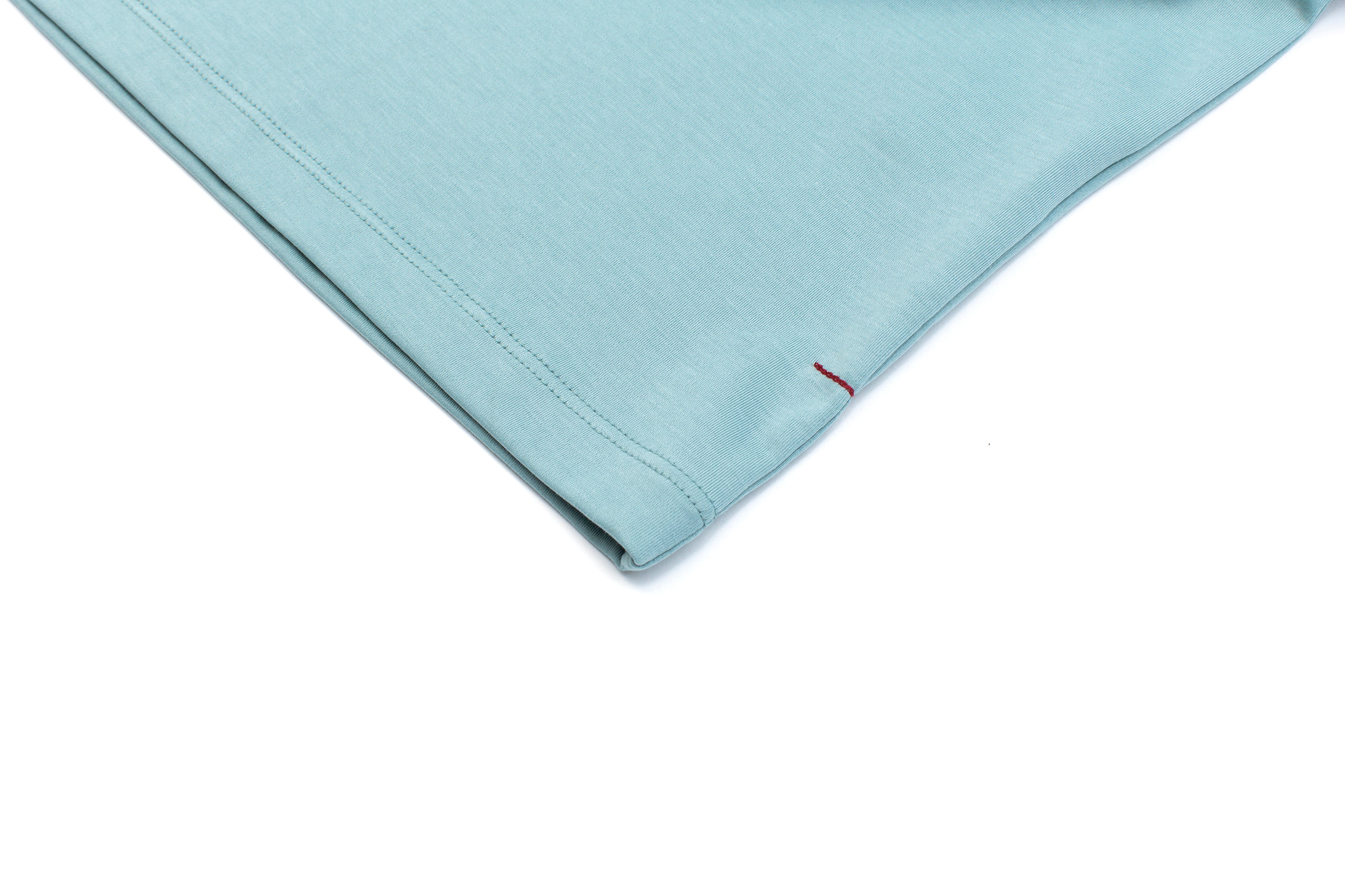 Super Fine Cotton/Spandex Short Sleeve - Robin Mint