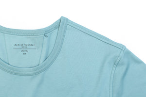 Super Fine Cotton/Spandex Short Sleeve - Robin Mint
