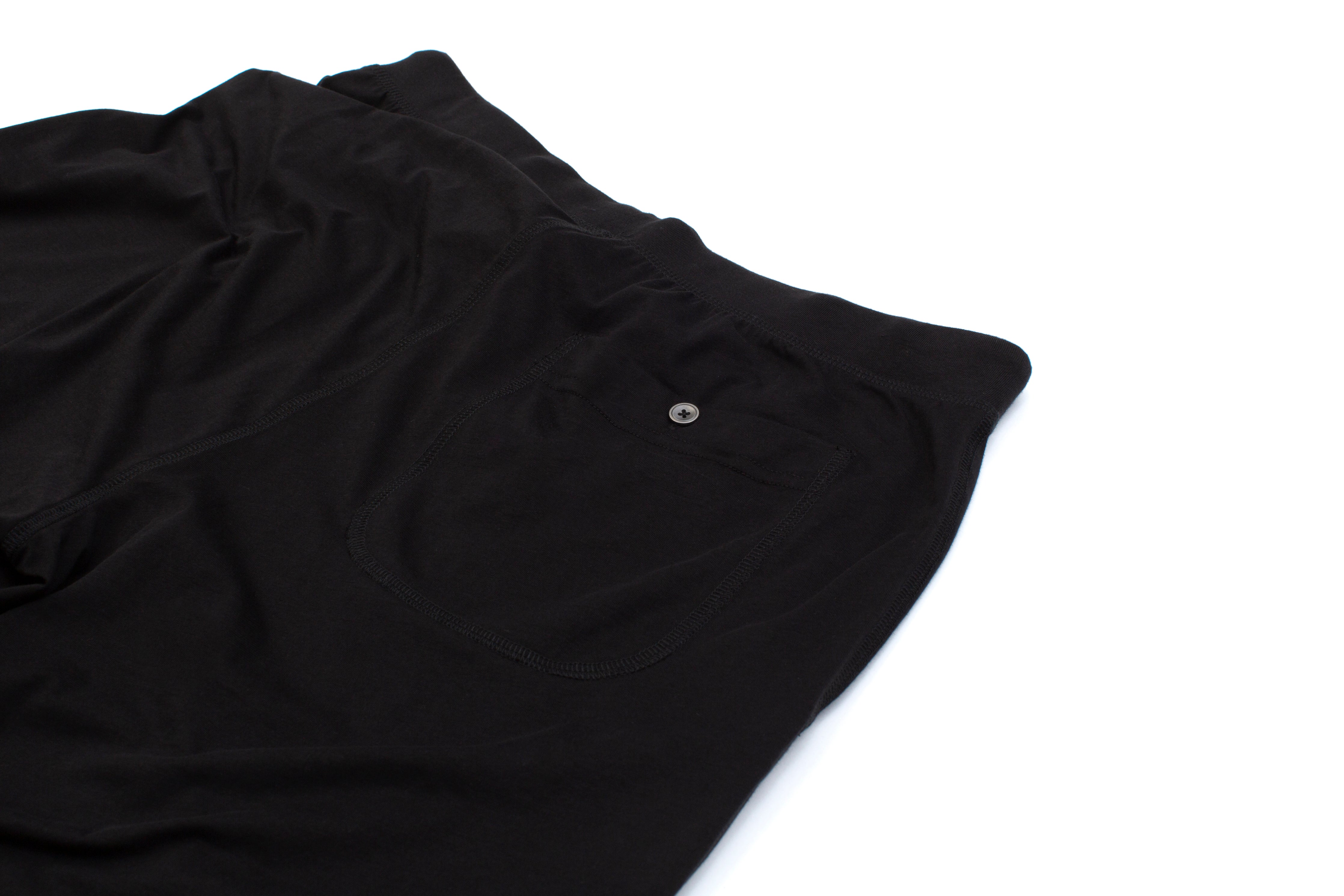 100% Peruvian Pima Cotton Replenishment Black Short