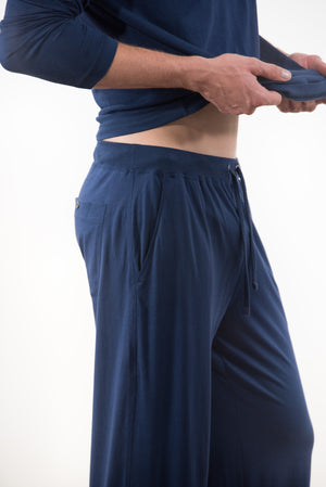 100% Peruvian Pima Cotton Replenishment Pant - Navy