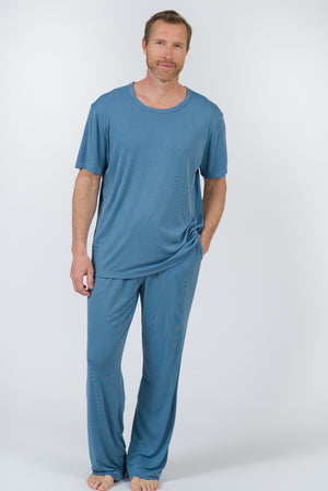 Ribbed Modal/Poly Short Sleeve Tee
