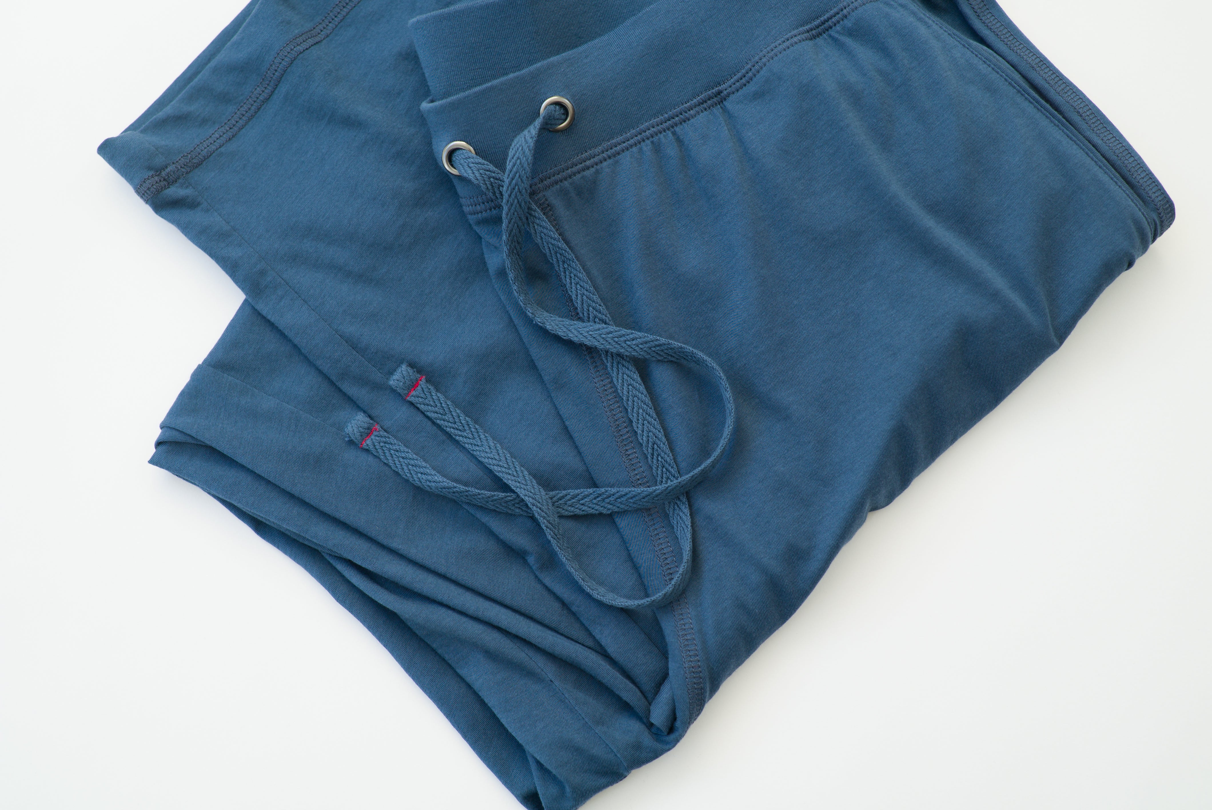 100% Peruvian Pima Cotton Denim Blue Pant