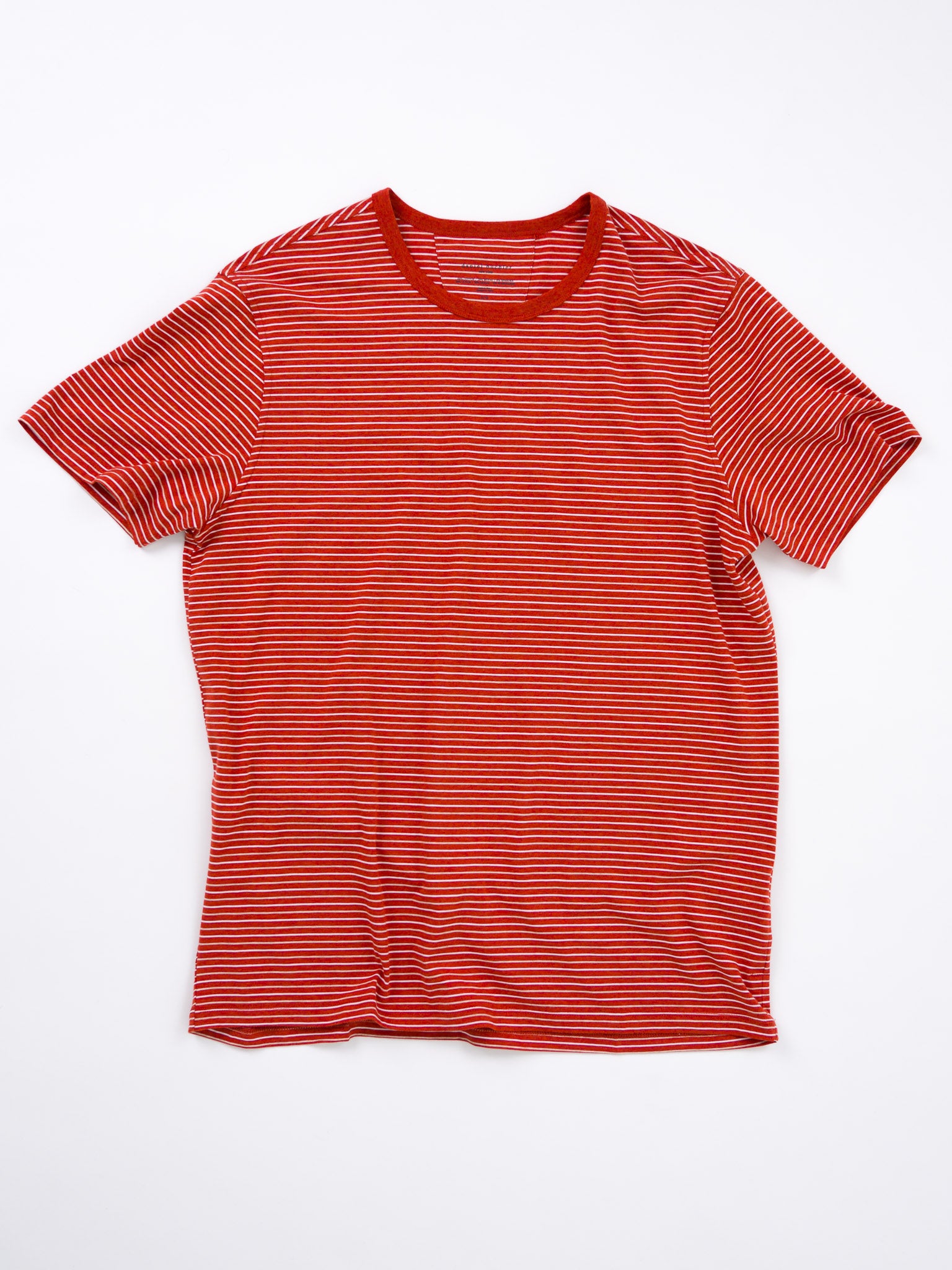 Cotton/Modal Striped Crewneck